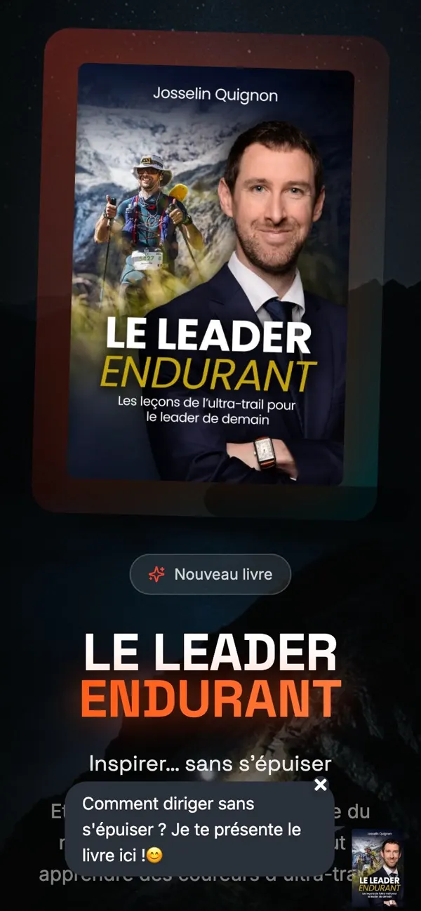 Le Leader Endurant : On mobile