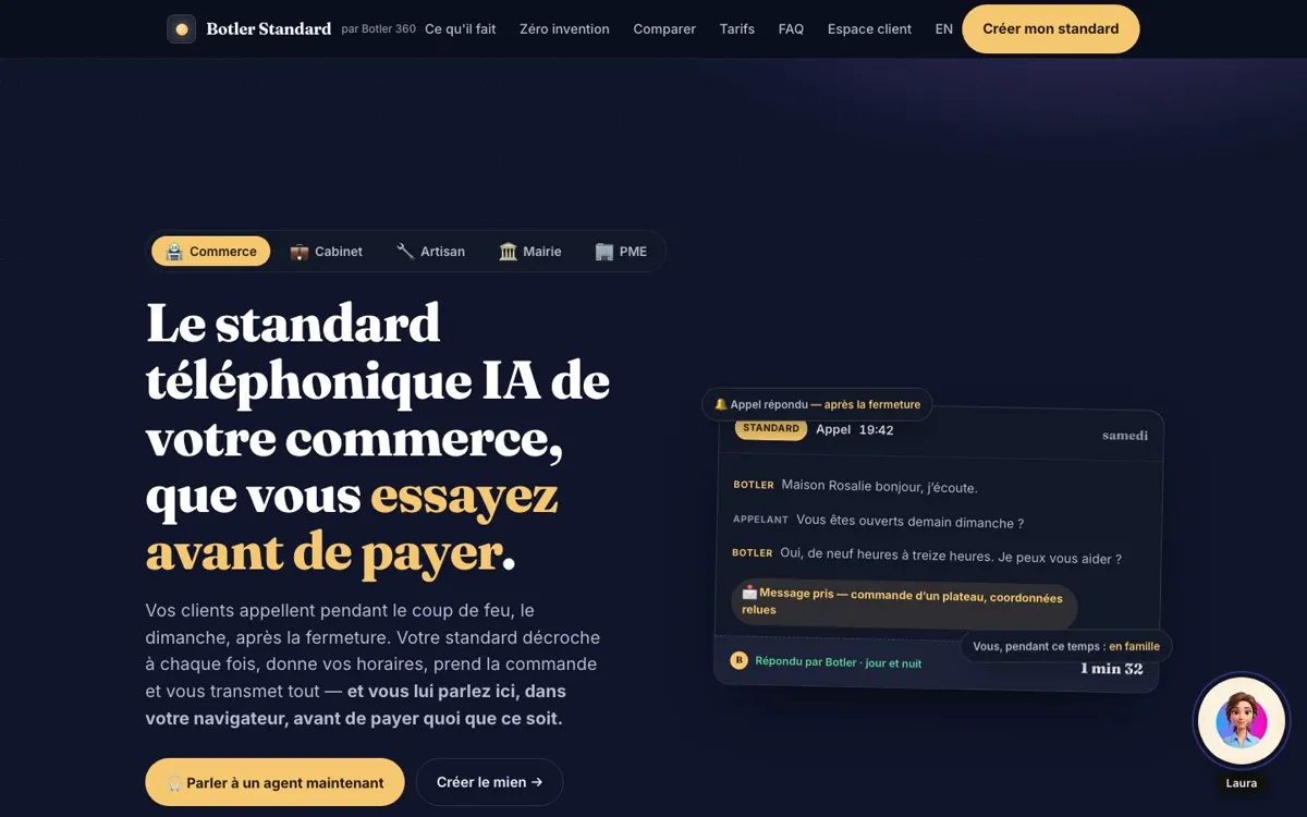 KI-Telefonzentrale : Beispielprojekt